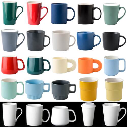 马克杯定制logo刻字陶瓷水杯子定做茶杯酒店民宿专用水杯活动礼品