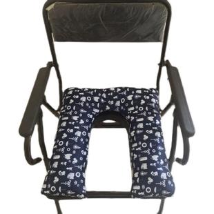 U型马桶垫圈加厚增高术后坐便器软垫防水坐厕病人方形座便椅坐垫