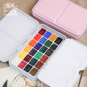 温莎牛顿歌文固体水彩颜料分装 史明克学院级不透明24色美术生专用
