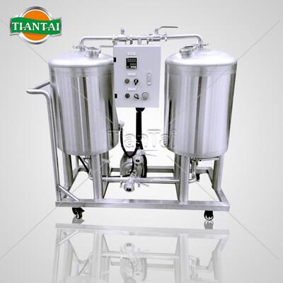 啤酒设备清洗系统100L-200L清洗罐火碱罐弱酸罐CIP清洗车精酿