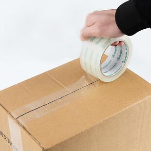 ECN00y每1筒FX 48m 胶带快递打包6卷超装 m广博透明封箱胶带包装
