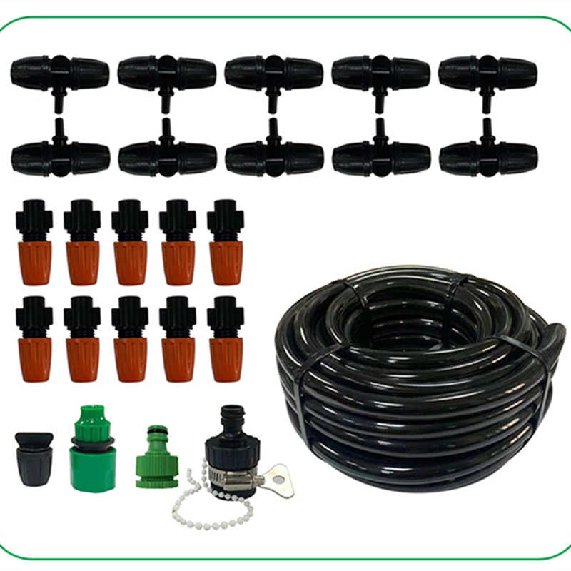 花园滴灌溉自动浇花器套装园艺定时器雾化微喷淋系统定时浇水