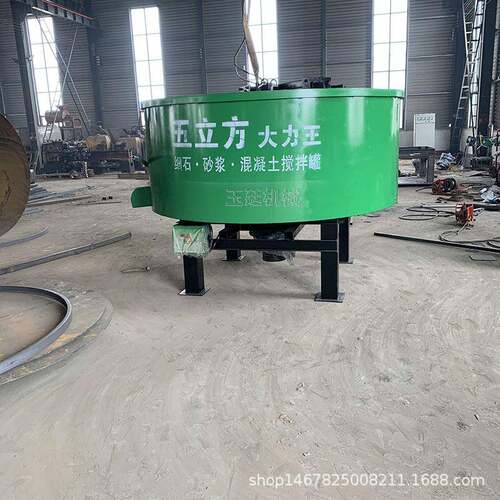 新型砂浆搅拌罐大力王混凝土储存搅拌罐立式五立方储存搅拌罐厂家