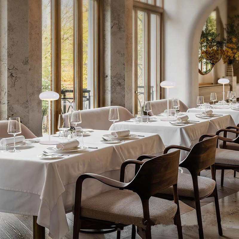 充电台灯酒店咖啡厅清吧浪漫氛围灯户外露营床头装饰小夜灯