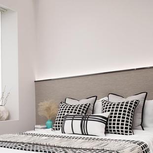 百搭抱枕奢床上用品款 格子款 抱上枕午 JY轻套黑白经典 床四件JY783