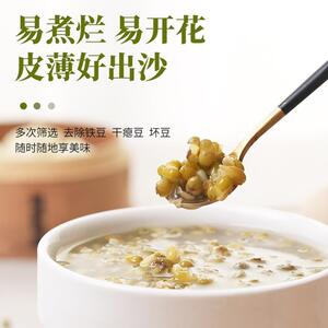 绿豆辉业5斤新货优质东北农家小禄录缘豆发豆芽可去脱皮大新鲜