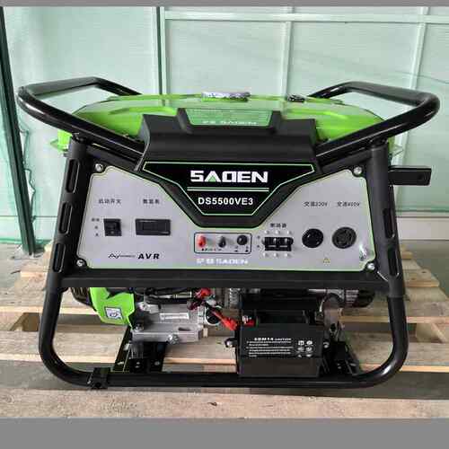上海萨登5KW三相开架汽油发电机DS5500VE3