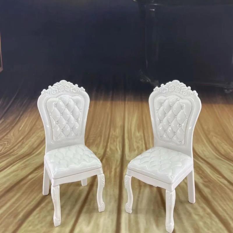 玩具桌子椅子儿童娃娃过家家具6分娃用拍照道具迷你屋玩具椅子