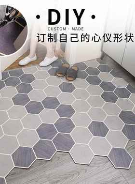 入户门垫p垫vc可擦F76HJ7HJ洗进门垫防滑皮门地革脚可裁剪玄关口