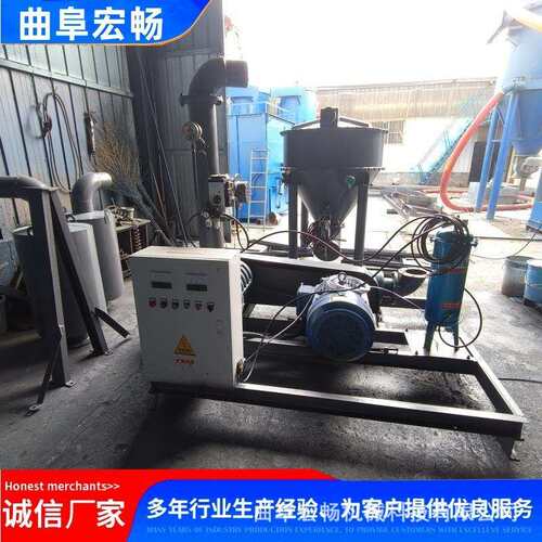 工地隧道施工泥浆吸料机150型气力抽灰机石子污泥软管吸送机