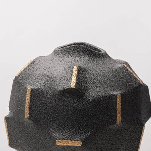 轻奢极简创意树脂筒花瓶茶花LSZ0575器样板房客厅几插餐直桌面花