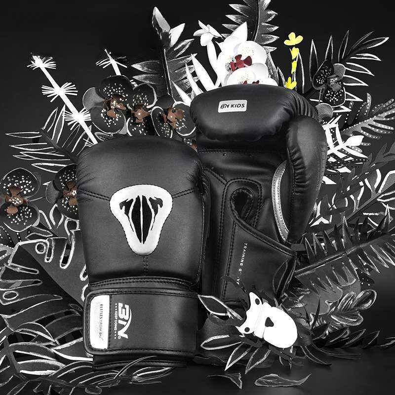 BN 6oz男童女童儿童散打拳击手套泰拳武术搏击拳套武术训练