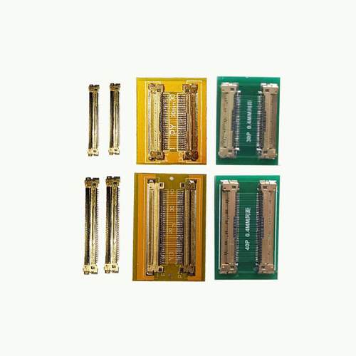 EDP对接座I-PEX屏线延长板30/40pin20454/455母座0.5间距4K排线用