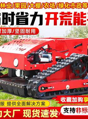 化割草机公园绿市混动力小型割BSR草机合农用遥控割草机农用政果