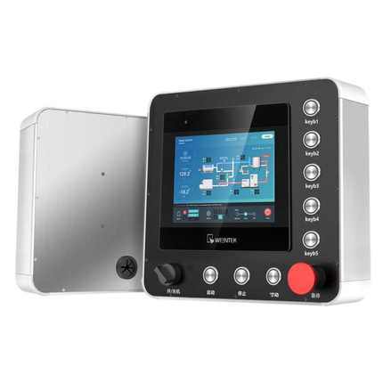 7寸人机界面安装盒屏幕电控箱触摸屏控制盒威纶通步科HMI盒子