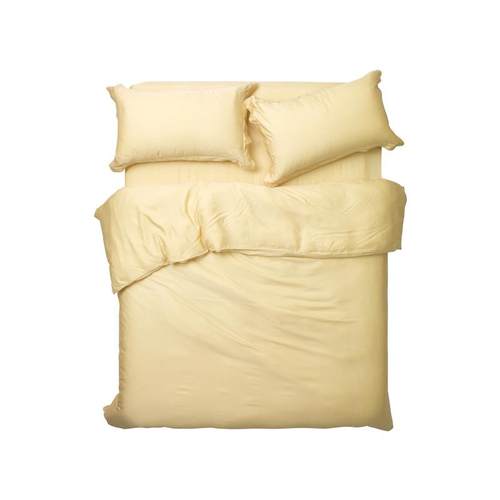 正品造作杉天丝云件套6四0支床品纯色裸睡礼物奢轻枕套被套ZAOZUO