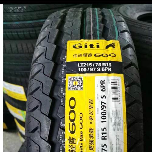 佳通轮胎 195/75R16LT 112/109T Van600V1