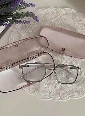 Transparent Plastic Sunglasses Case For Glasses Hard Sun Gal