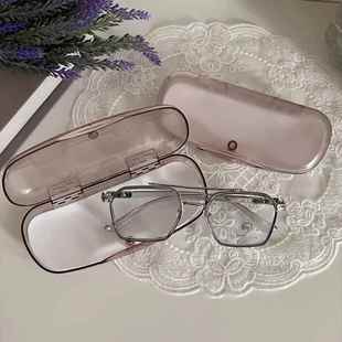 Case For Glasses Transparent Sun Sunglasses Hard Gal Plastic