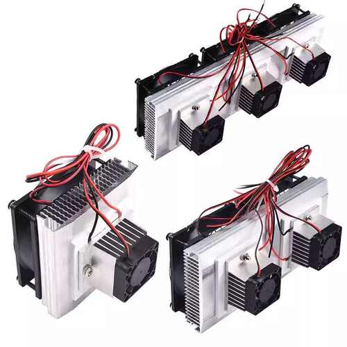 恒温箱制冷制热冰箱制冷系统tec1配件散热半导体12706-电子片套件