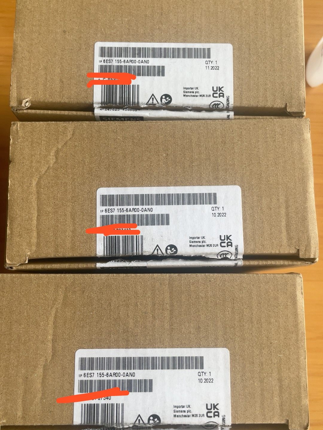 6ES7155-6AR00-0AN0仅开封需要联系，三个需要