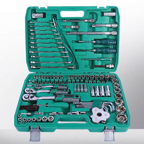 121件套套筒扳手套装汽修工具套装套筒组合套装维修修车工具组合