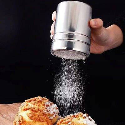 Coffee Sieve Shaker Stainless Steel Sugar Powder Flour