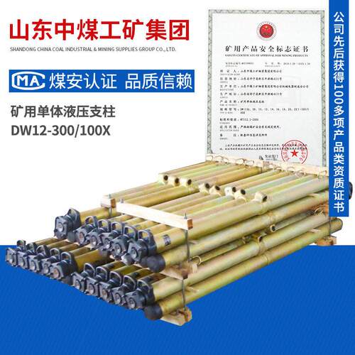 DW12-300/100X体液压支柱参数规格体液压支柱