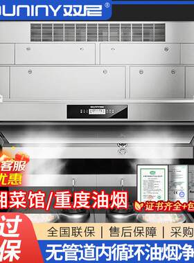商用抽油烟净化一体机后厨酒店餐厅无管道油烟净化器大吸力