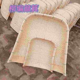 大中小号柳条簸箕笸茂仁 纯手工柳编藤编竹编簸箕农用家用老式