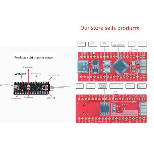 现货国产威尼斯之星主控Mspm0G3507开发板钛快速跟踪工具视频2025