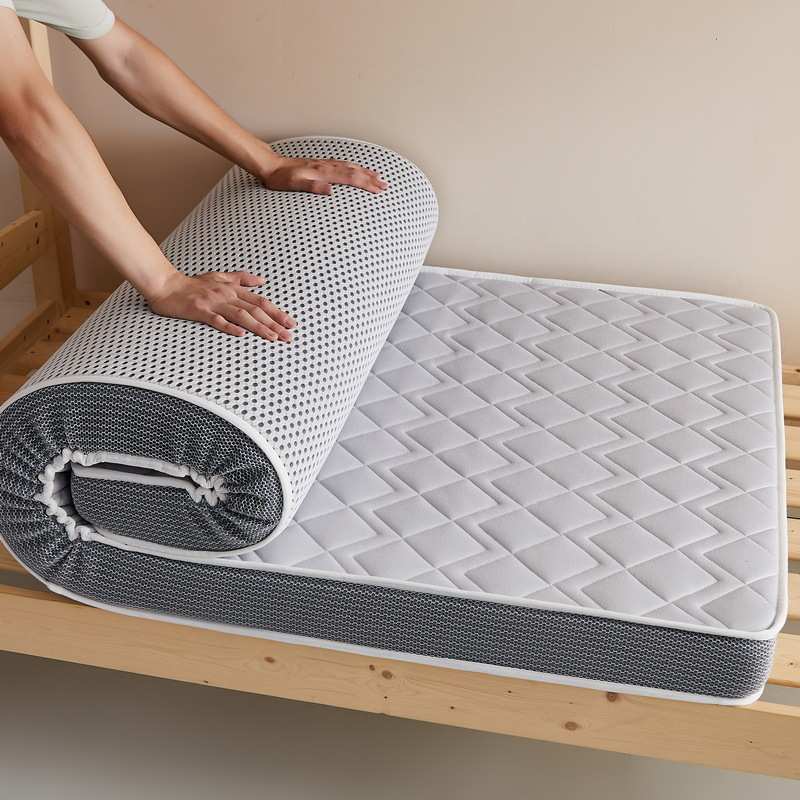 乳胶海绵垫床褥学生宿舍床垫软垫记忆榻榻米单人家垫子双垫加厚棉