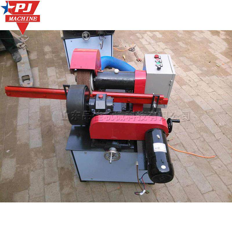 小型外圆钢金XXP管抛光机电动五机配件除锈金方属管圆管研磨一体