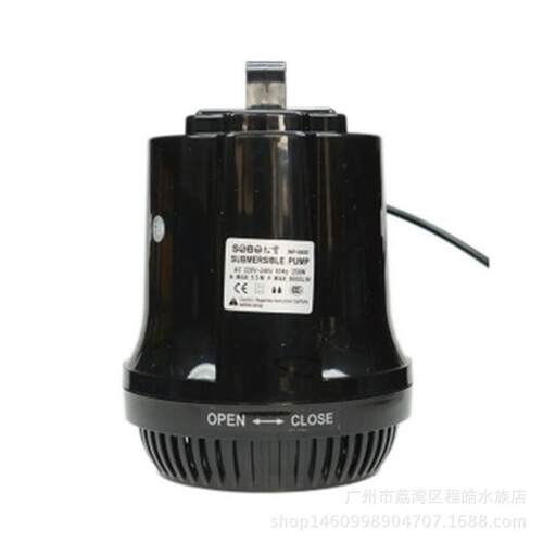 松宝WP-9800水陆两用水泵高扬程直筒型深井大型海鲜池适用