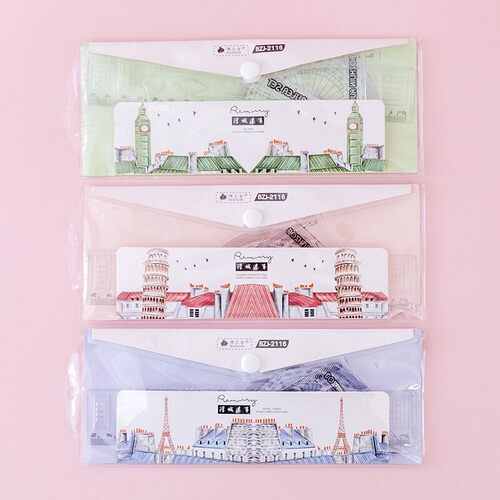Ruler Set for Elementary School Students, Cute Stationery, S