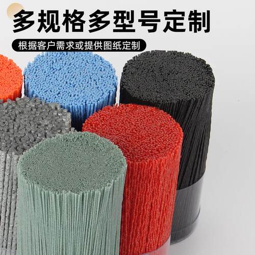 Pa6磨料丝 pa612磨料丝 pa610磨料丝 工业丝 尼龙刷丝多色可选
