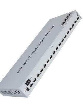 工厂直销4K十六画面拼接器1进16出HDMI输入拼接盒4K30HZ