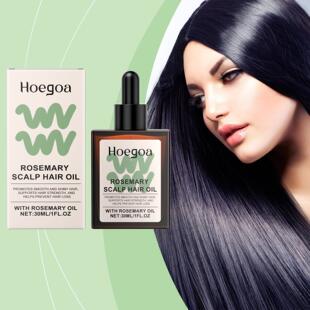 HOEGOA Rosemary Hair Oil - Gentle Formula for Nourishing and
