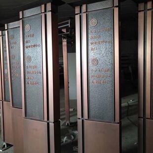 北京标不识标牌地小区产广告立指示牌牌锈钢镀铜制作厂家654招牌