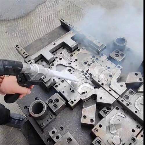 能干冰清洁设备 Do积ubsle-智eay 快GB2速去油污 除碳 模具清洗