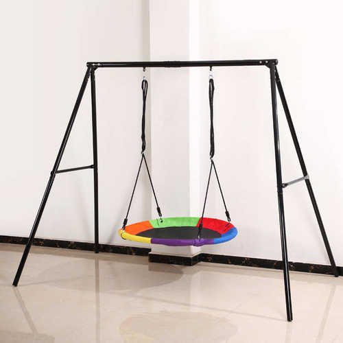 秋千户外座椅 牛津布庭院 帆布秋千鸟窝秋千架儿童户外休闲碟形