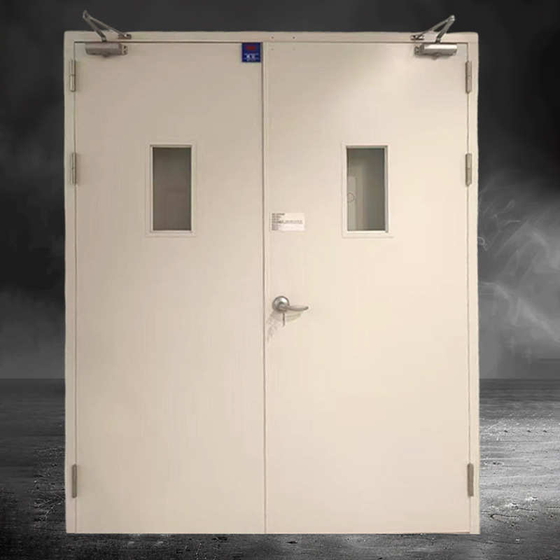 甲级钢质防火门隔热消防门单开双开安全门酒店商场逃生通道防火门