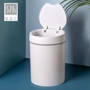 亿美智能垃圾桶 感应防水卫生桶创意自动带盖塑料纸篓