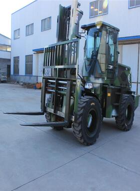 厂家 高位拣选叉装机 全液压四驱越野装载机 叉装机实用方便