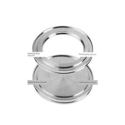 ISO真空盲板法兰 不锈钢内焊法兰 ISO-K 真空法兰定制非标法兰盖