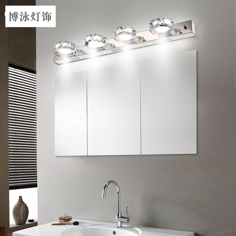 新轻款奢lLM85002Bed水晶镜柜前灯卫生间浴室镜化妆妆灯洗手间梳