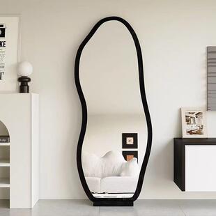 子中古风大镜全身镜居穿衣镜挂古墙异形家穿衣镜落GFI地式复风试