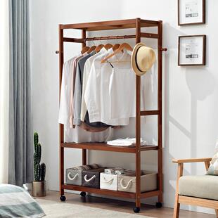 家意逸创衣代架落RF 2662地衣帽架实挂衣架简约现卧室木质衣服木