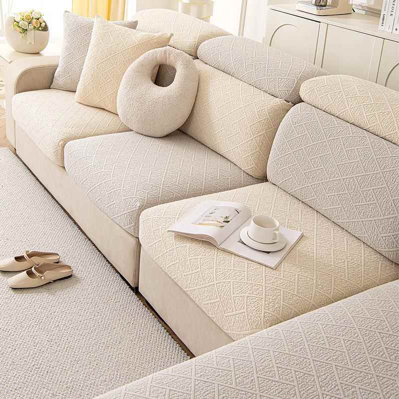 弹力全包沙发套罩万能简约现代客厅沙发坐垫防滑防尘沙发笠四季用