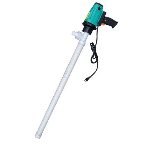 电动抽油泵手提式防腐蚀柴油加油泵220V大功率RPP塑料化工抽液泵